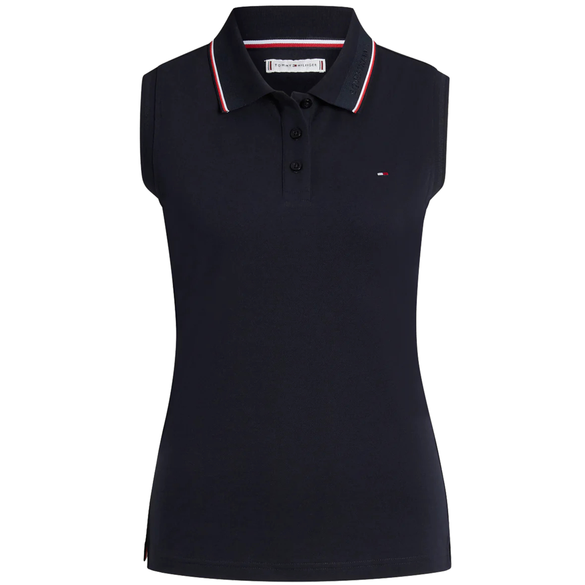 TOMMY HILFIGER Cordova Sleeveless Polo Shirt TOMMY HILFIGER Cordova Sleeveless Polo Shirt