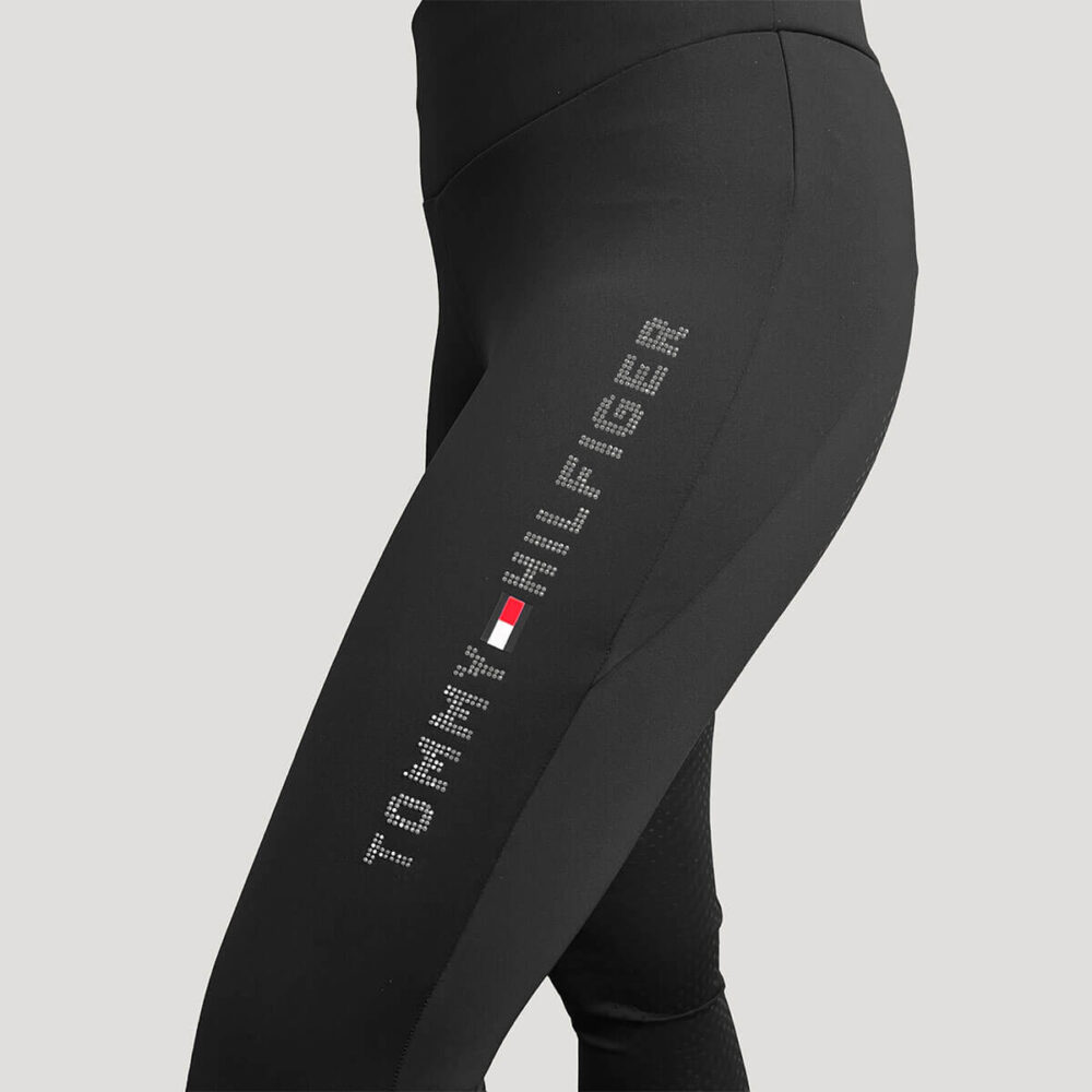 TOMMY HILFIGER Elmira Rhinestones F/S Grip Leggings