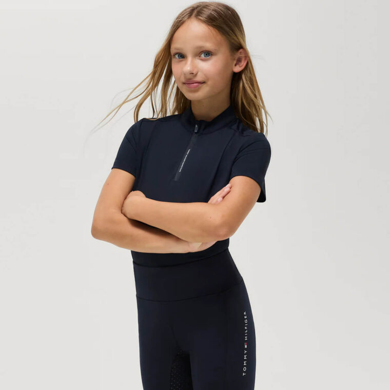 TOMMY HILFIGER Palma 1/4 Zip Παιδικό Training Shirt