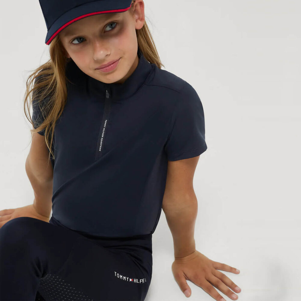 TOMMY HILFIGER Palma 1/4 Zip Παιδικό Training Shirt