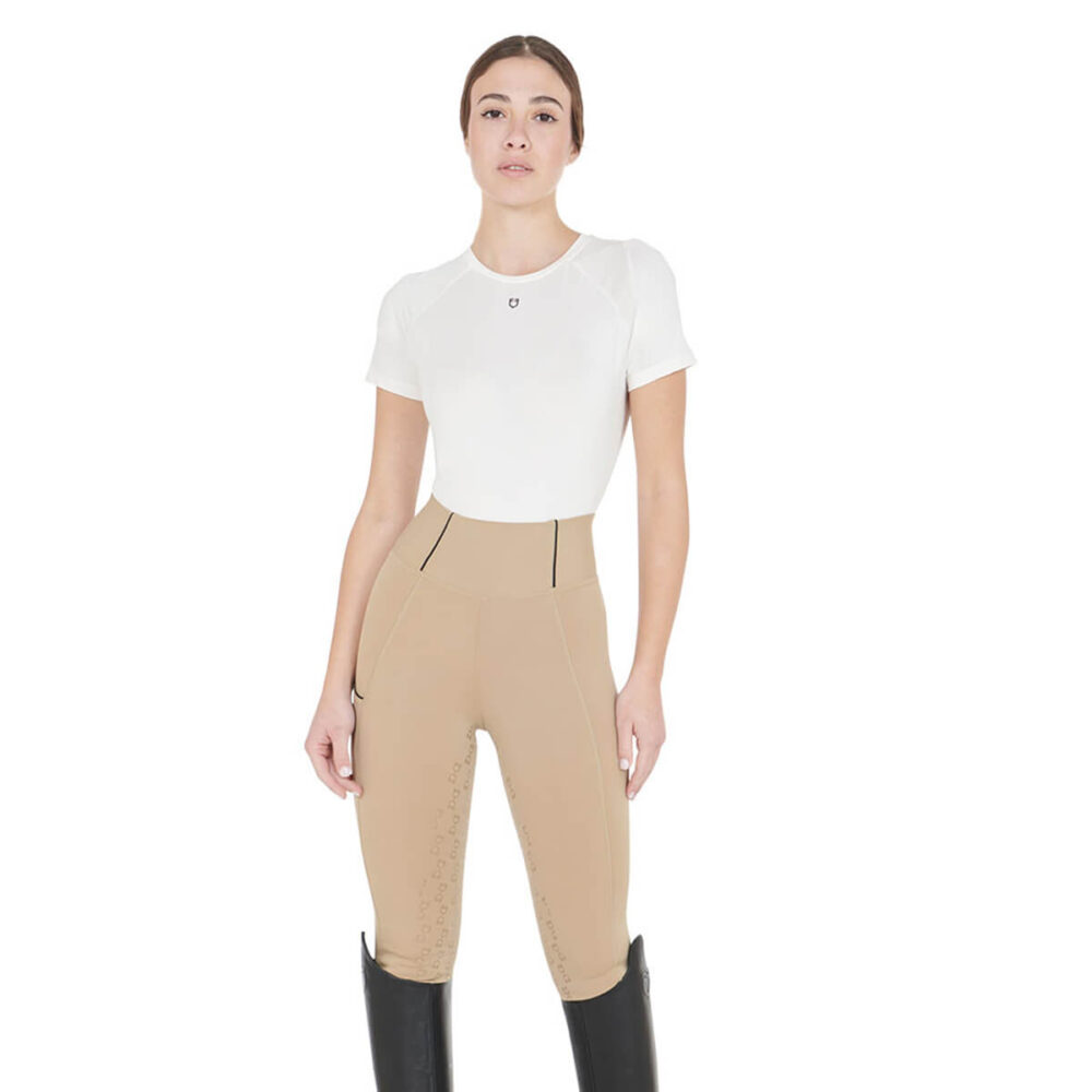 EQUESTRO Full Silicone Grip Leggings