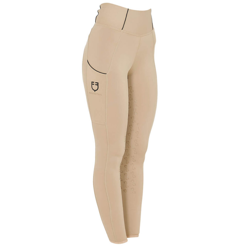 EQUESTRO Full Silicone Grip Leggings