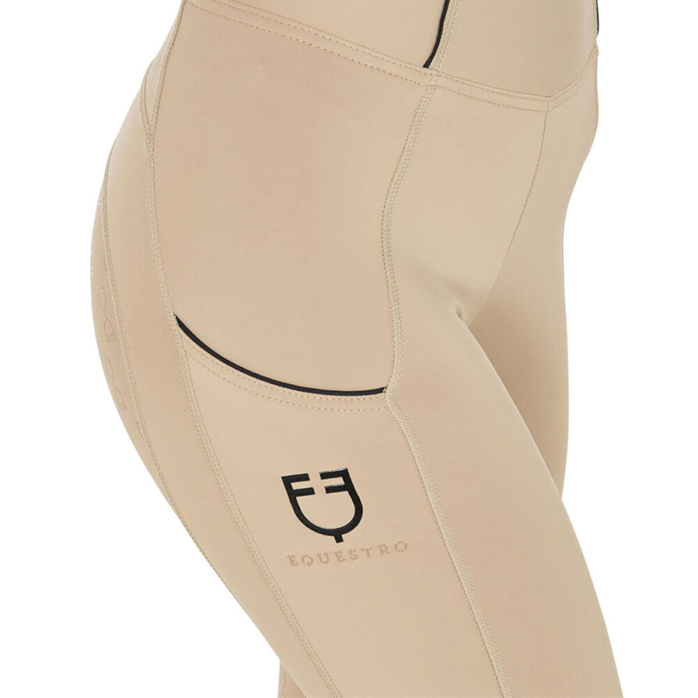 EQUESTRO Full Silicone Grip Leggings