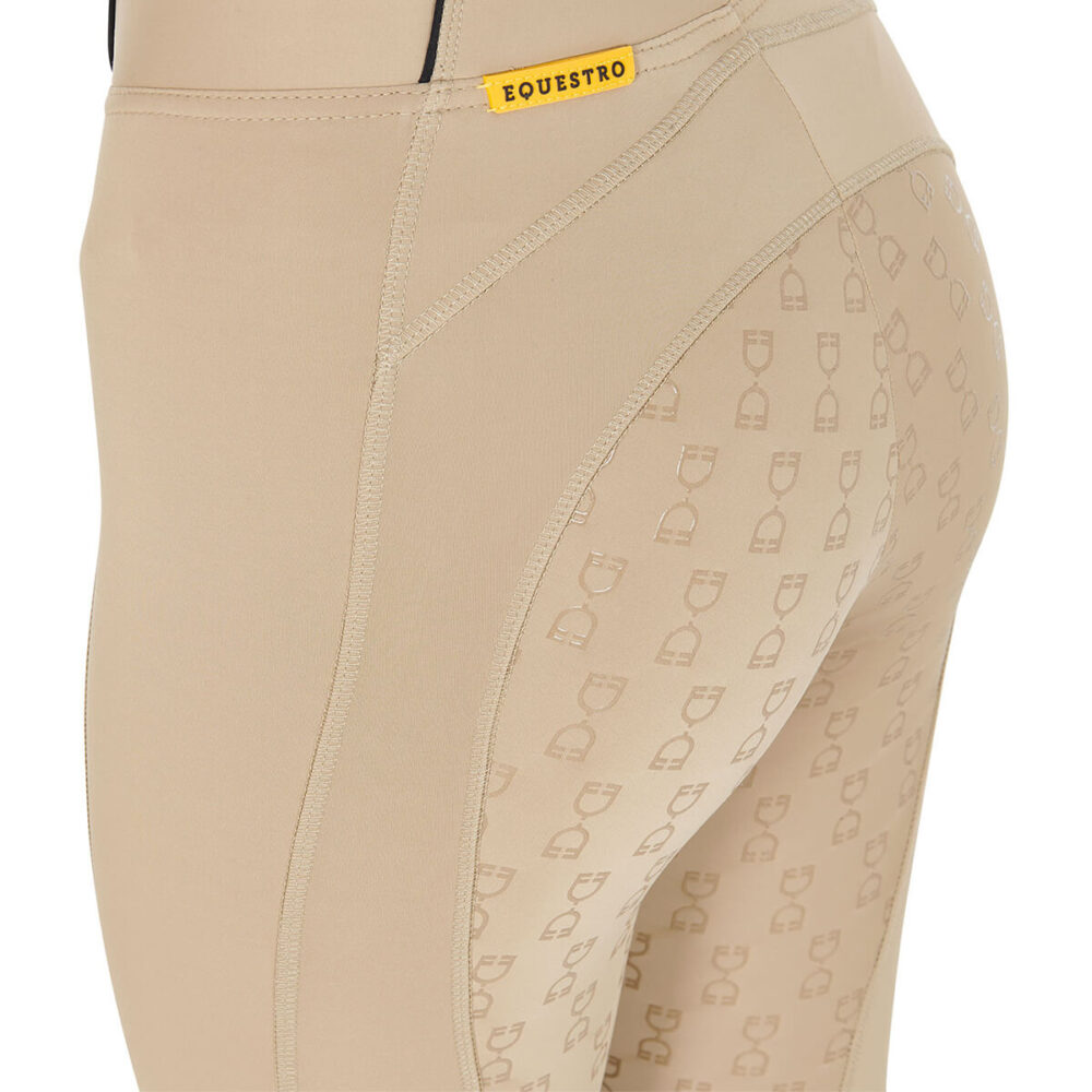 EQUESTRO Full Silicone Grip Leggings