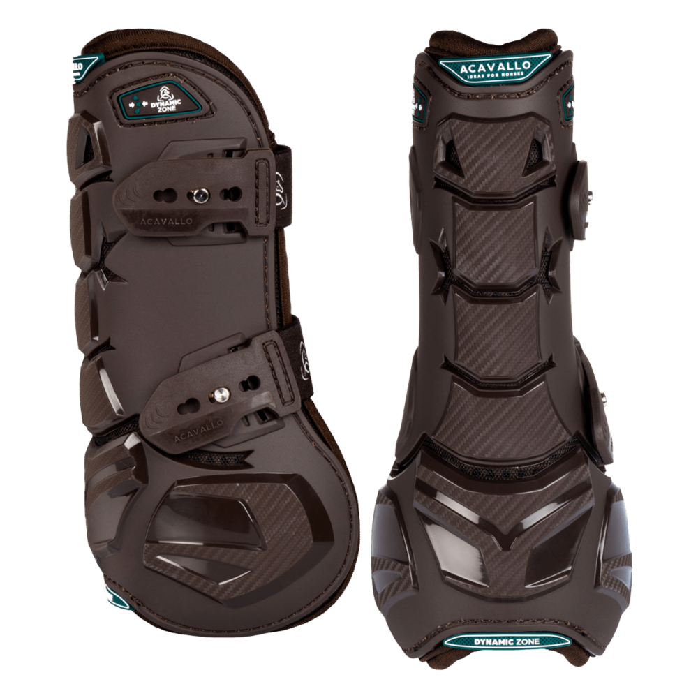 ACAVALLO® Skeleton Dynamic Zone Tendon + Fetlock Boots