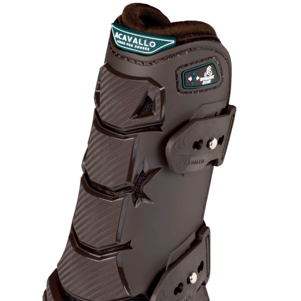 ACAVALLO® Skeleton Dynamic Zone Tendon + Fetlock Boots
