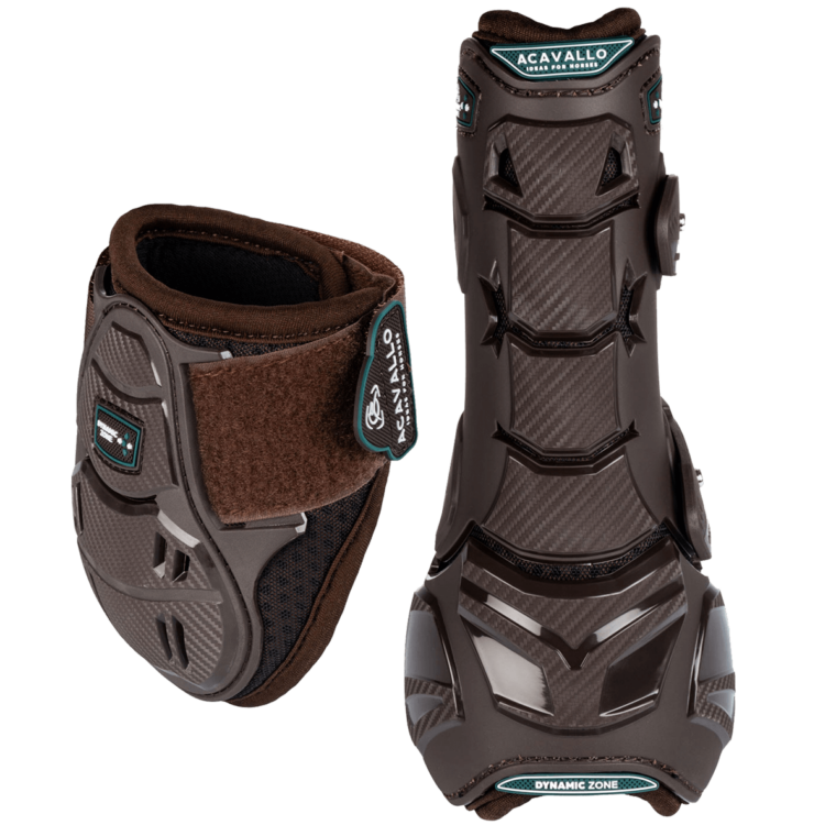 ACAVALLO® Skeleton Dynamic Zone Tendon + Fetlock Boots