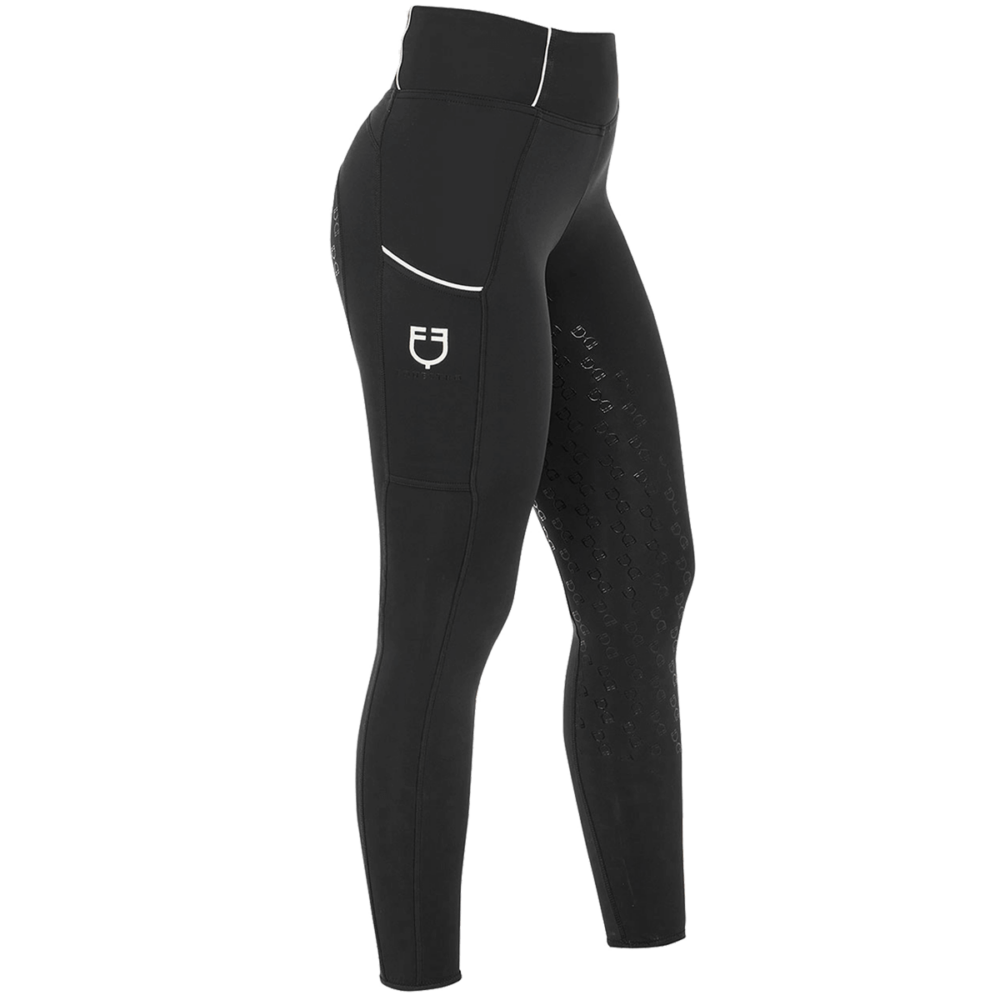 EQUESTRO Full Silicone Grip Leggings