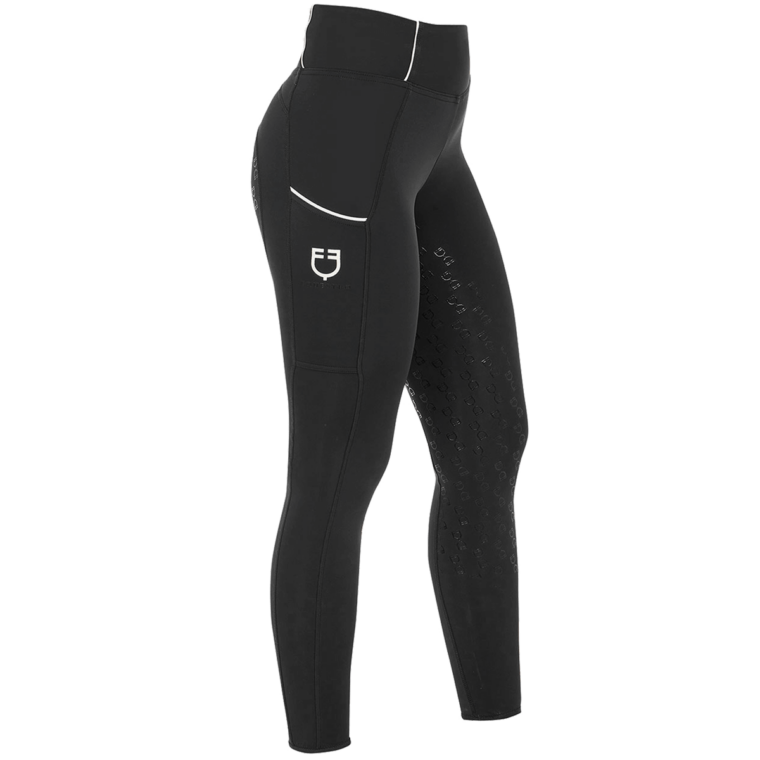 EQUESTRO Full Silicone Grip Leggings