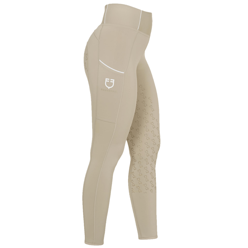 EQUESTRO Full Silicone Grip Leggings