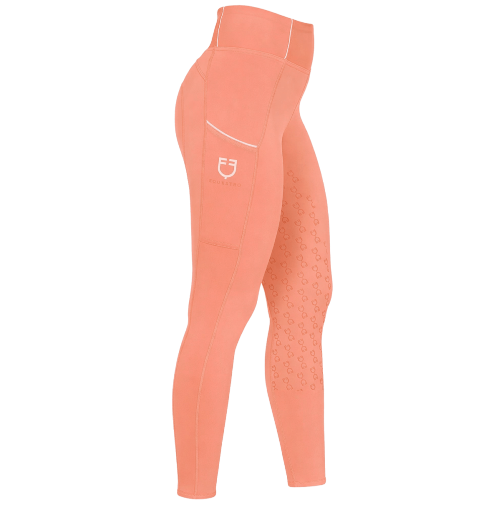 EQUESTRO Full Silicone Grip Leggings