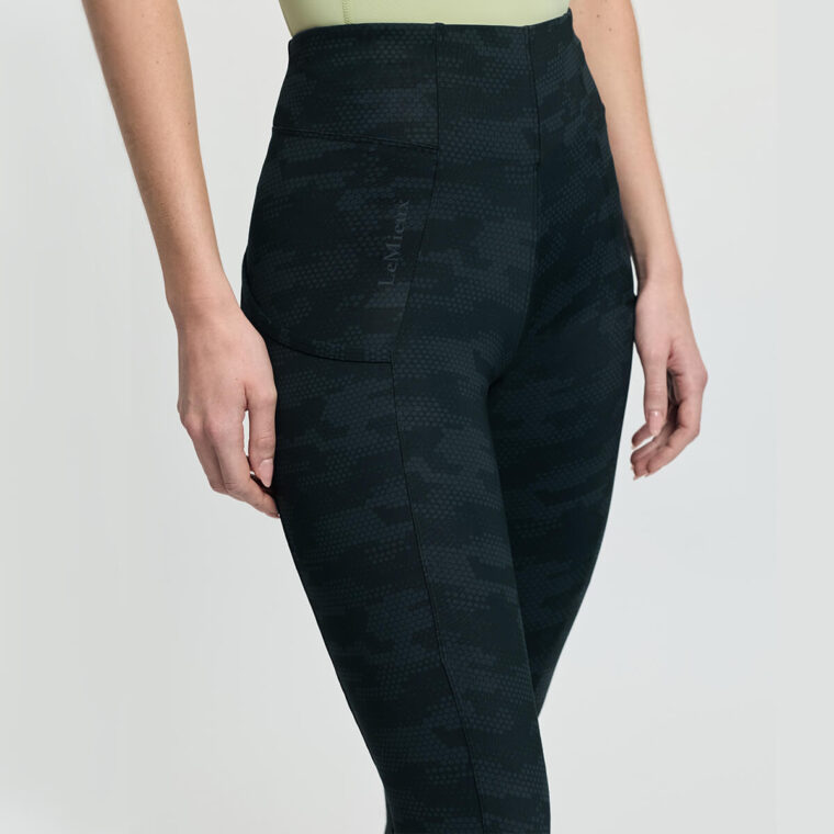 LeMieux Naomi Full Grip Camo Tights