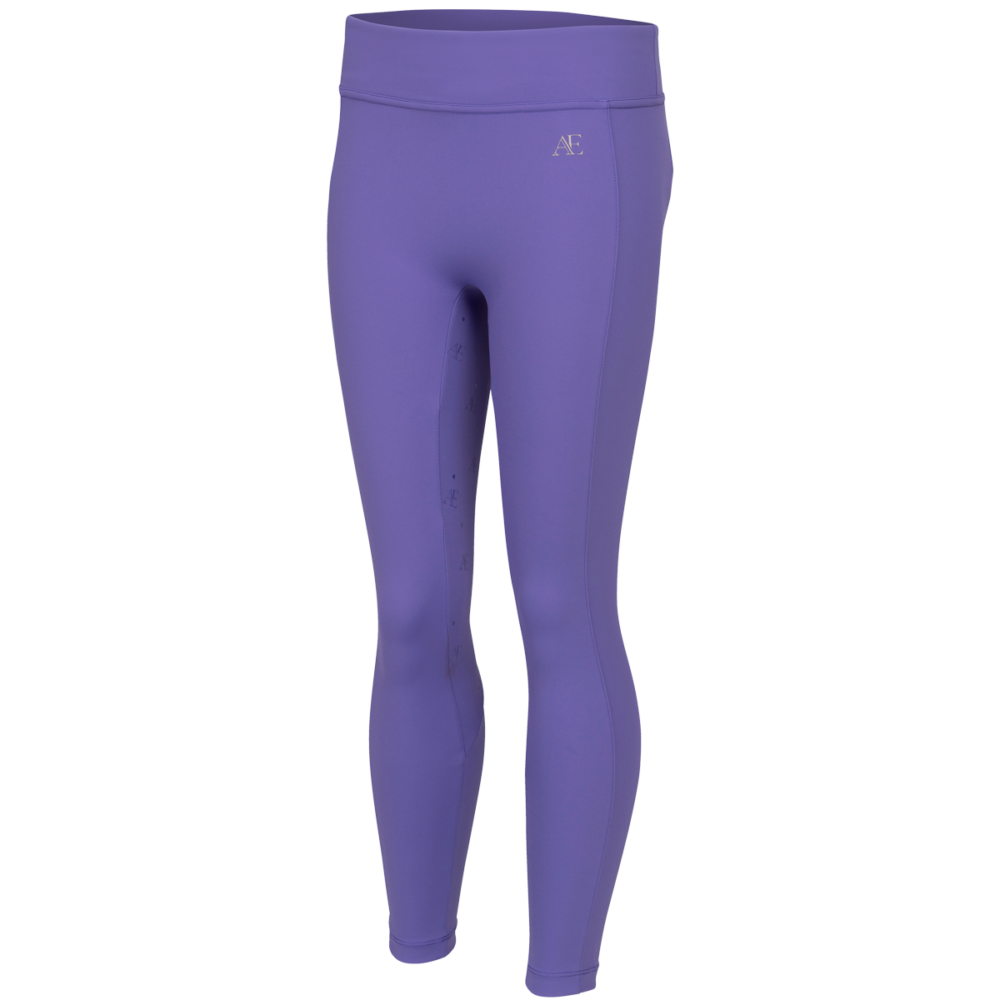 AUBRION Heather Young Rider Full Grip Tights
