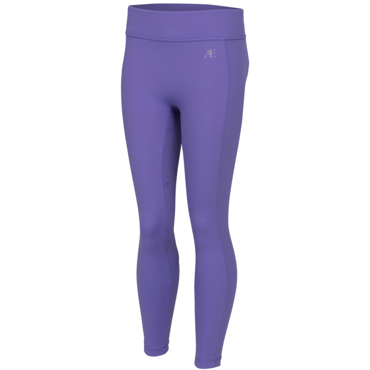 AUBRION Heather Young Rider Full Grip Tights