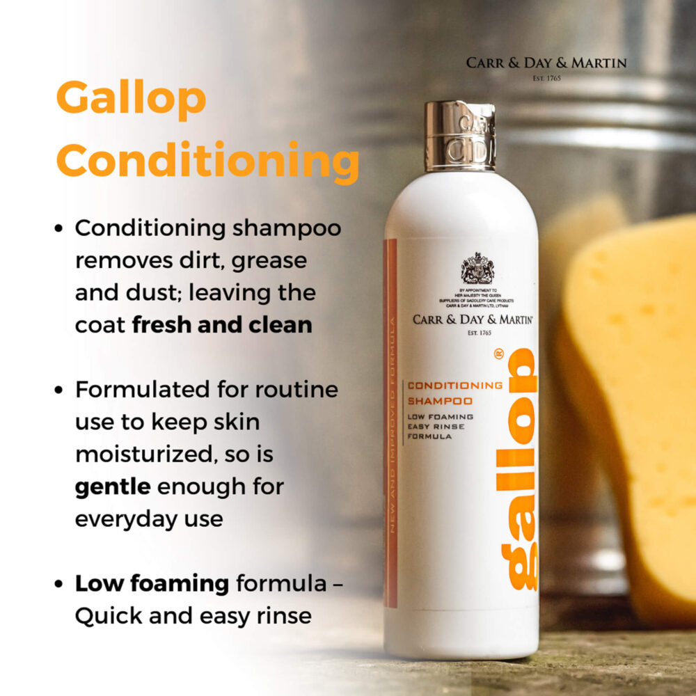 CDM GALLOP® Conditioning Shampoo 500ml
