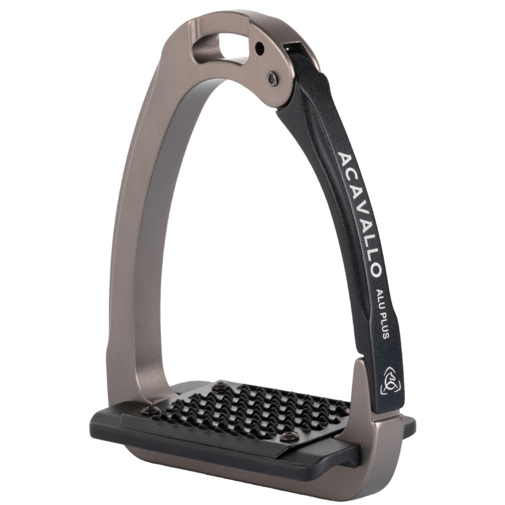 ACAVALLO® Arena Black ALUPLUS 2.0 Αναβολείς