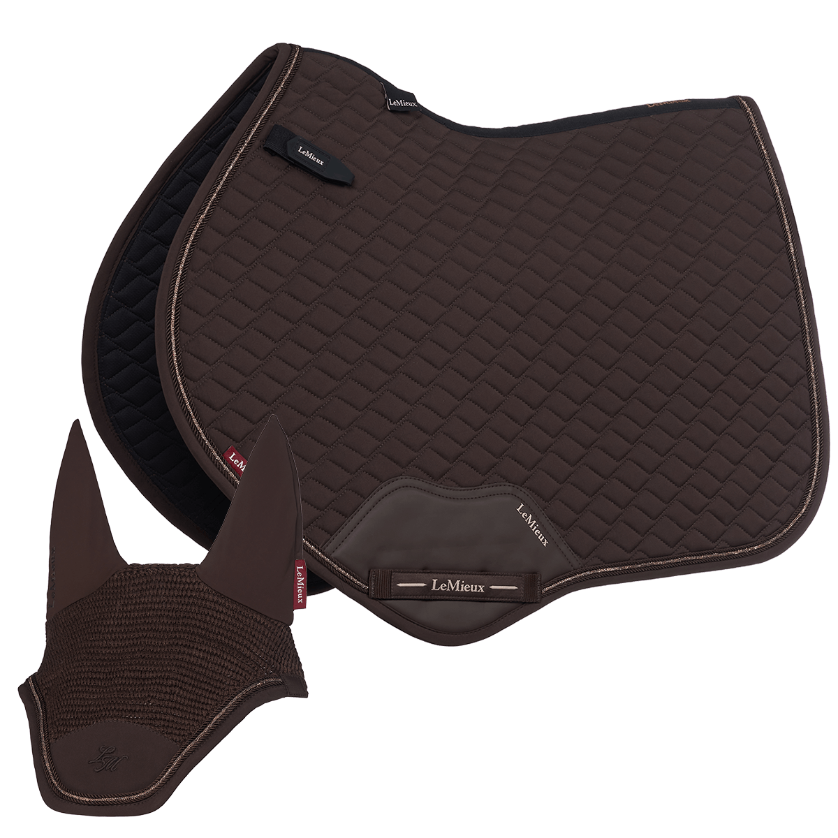 LeMieux Brilliance CC Square Υπόσαγμα + Κάλυπτρο LeMieux Brilliance CC Square Υπόσαγμα + Κάλυπτρο